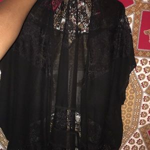 Black Lace Cover Wear.